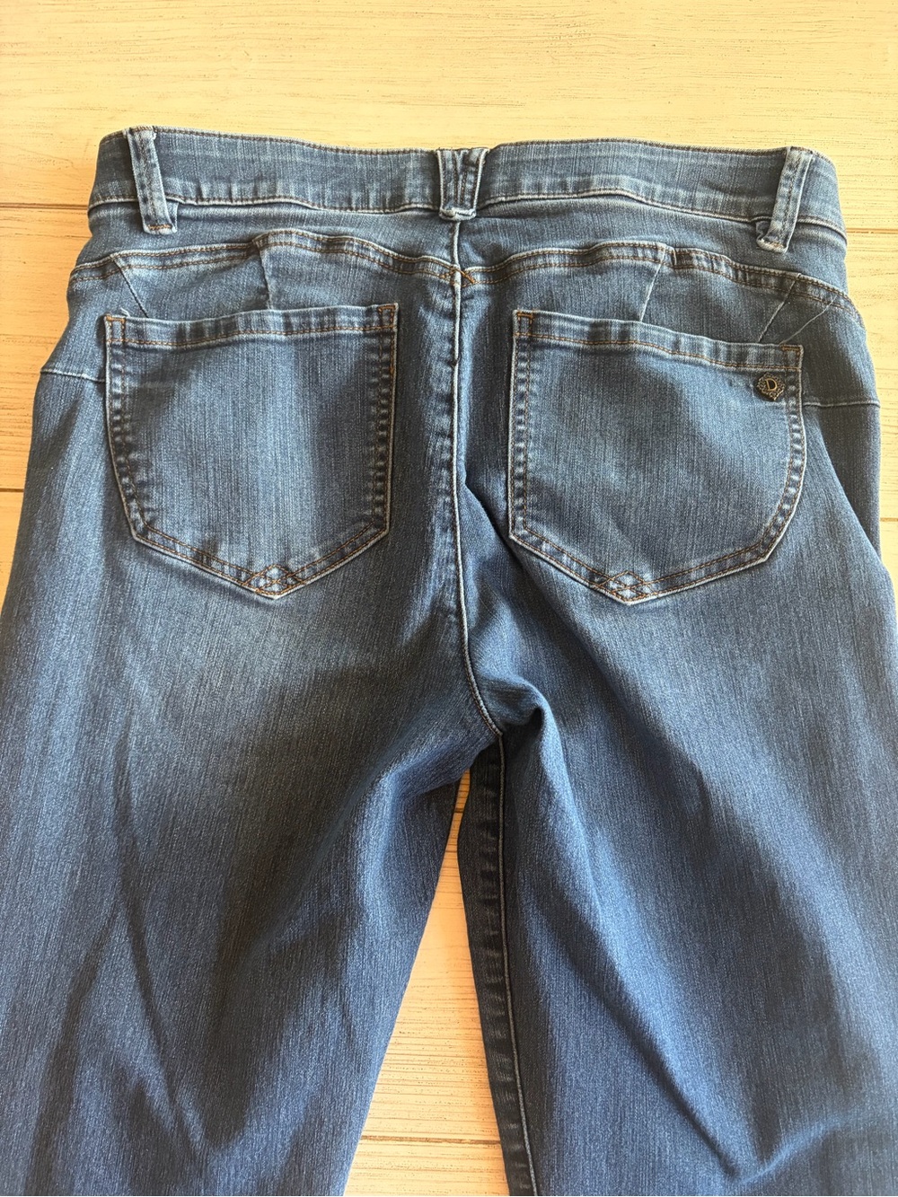Democracy Dark Blue Straight-Leg Jeans - Picture 9 of 9